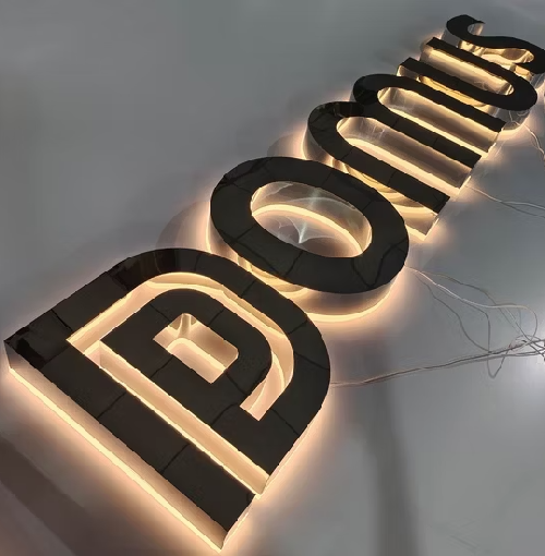 3D Stainless Steel Signage - Graphic Jet