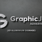 3D Aluminium Signage - Graphic Jet