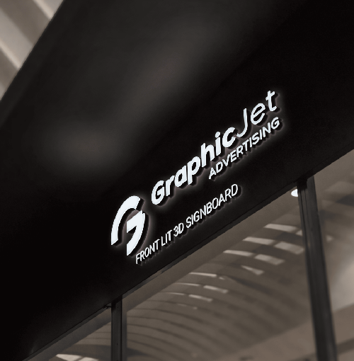 Front Light 3D Signage - Graphic Jet