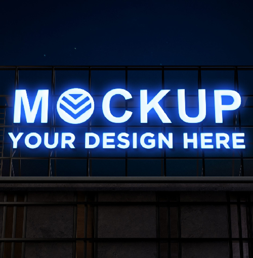 Front Light 3D Signage - Graphic Jet