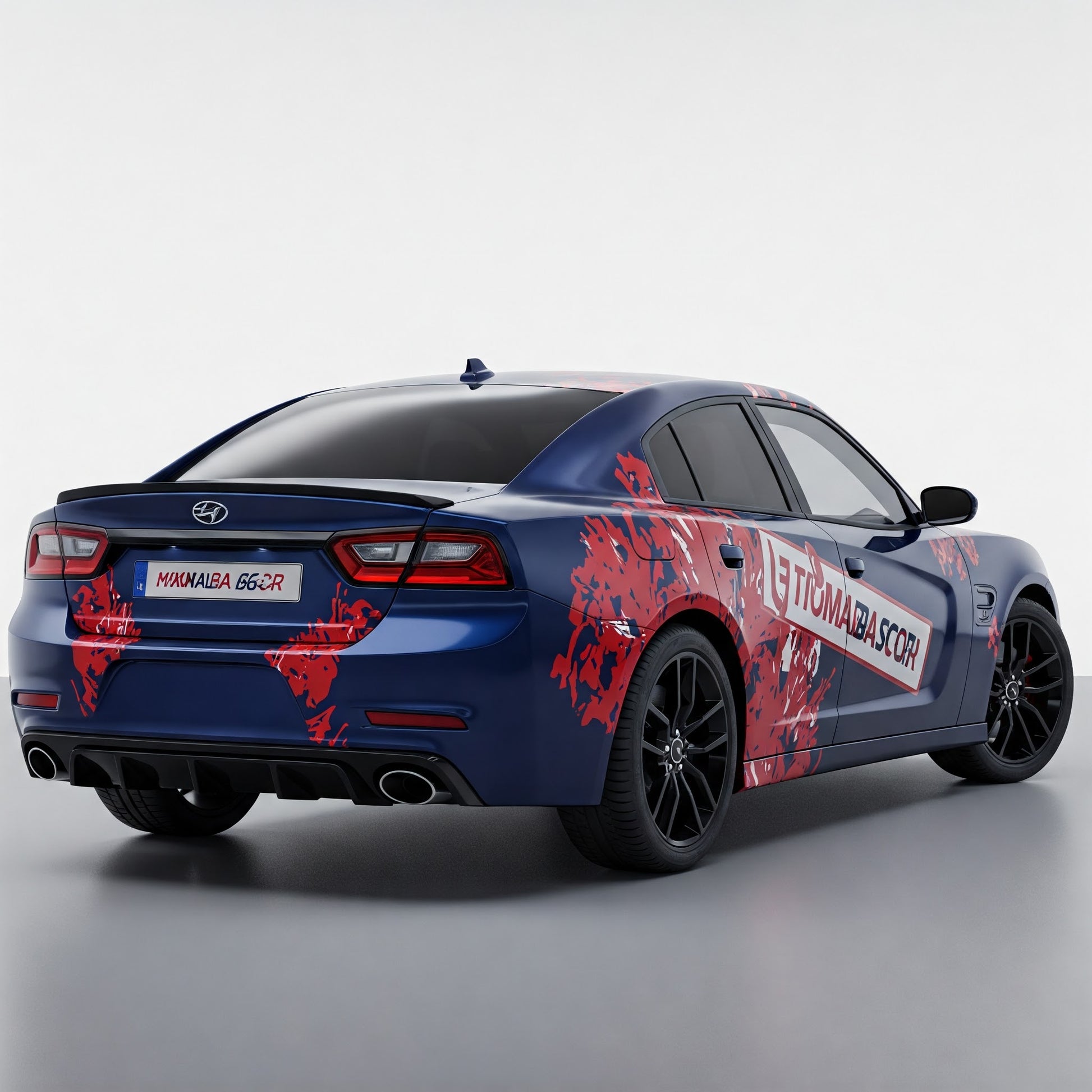Full Wrapping Vehicle Branding Sedan - Graphic Jet