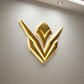 3D Wall Signage Golden Logo - Graphic Jet