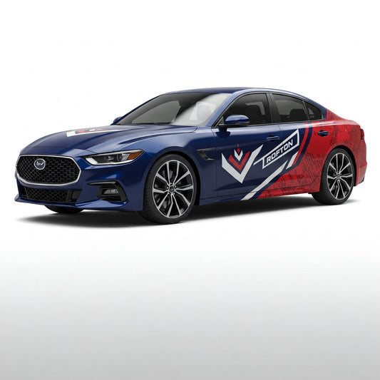 Full Wrapping Vehicle Branding Sedan - Graphic Jet