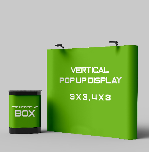 Backlight Pop-Up 3 X 3 meter - Graphic Jet