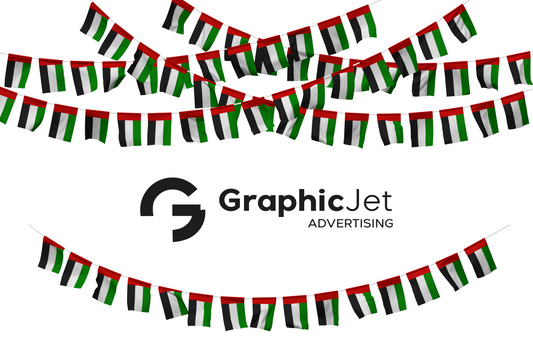 Decorative Flag UAE - Graphic Jet