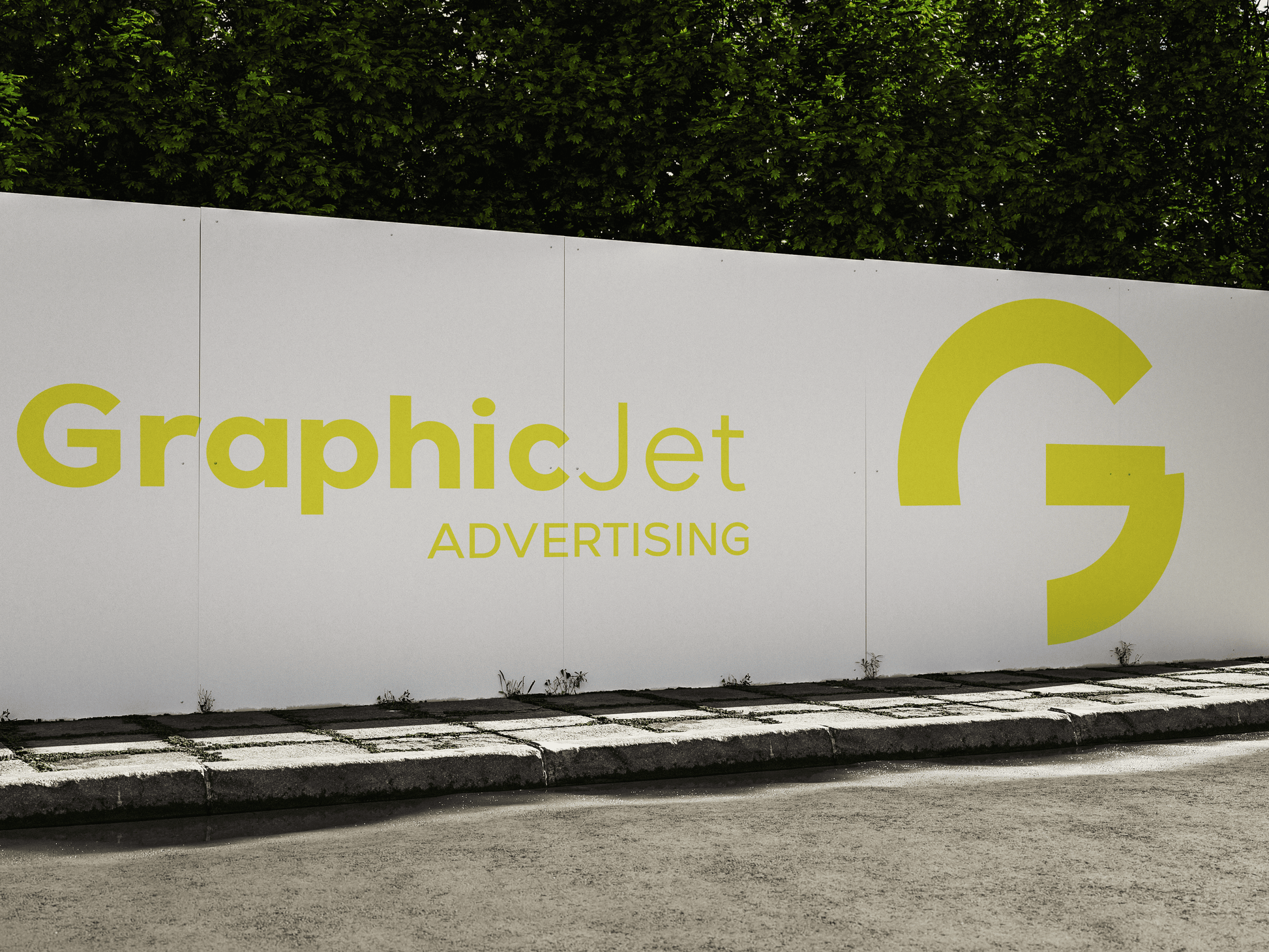 Fence Banner - Graphic Jet