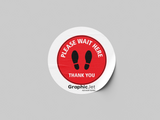 10 Floor Sticker Circular - Graphic Jet
