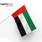 Handheld Flag UAE - Graphic Jet