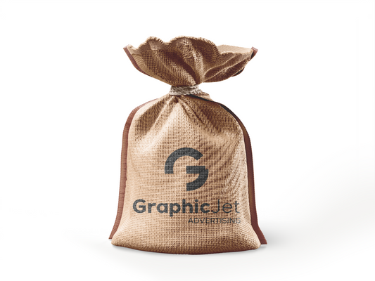 Jute Bag - Graphic Jet