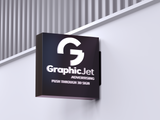 Push Through 3D Signboard - Graphic Jet